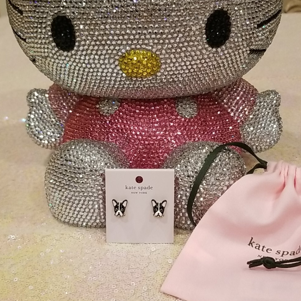 💖HOST PICK💖 Kate Spade French Bulldog Earrings